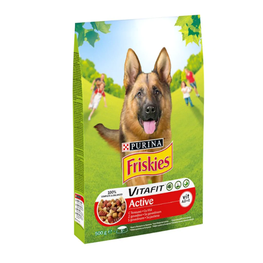 Friskies Dry Beef 500g